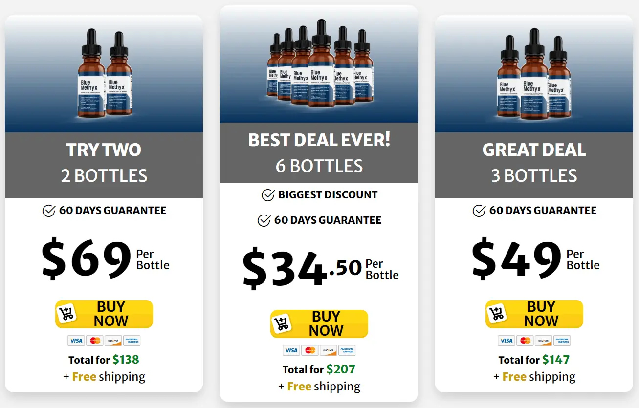 Blue Methyx Official Website